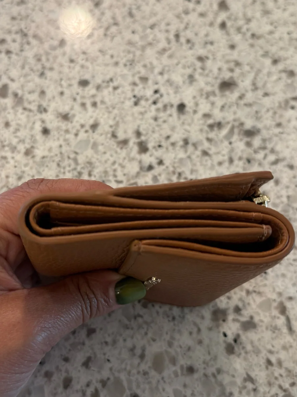 Coccinelle Italian Leather Card & Compact Wallet
